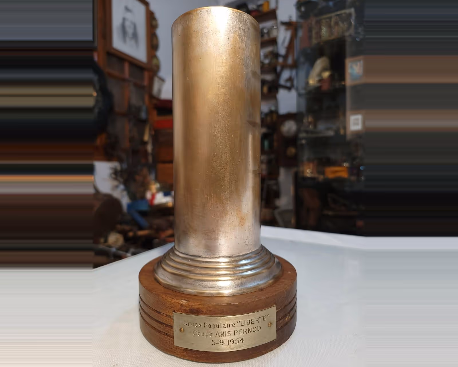 Trophée sportif vintage