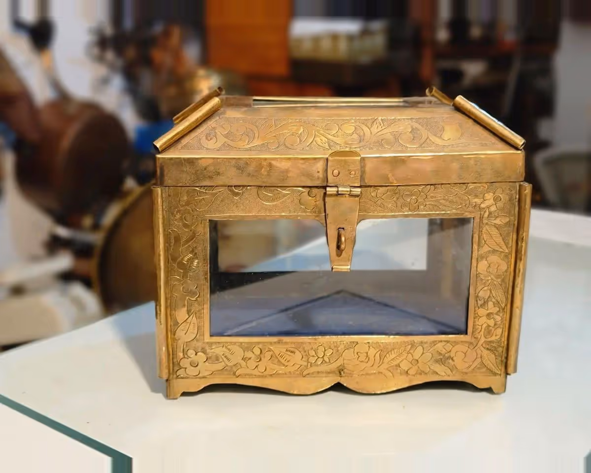 Coffret en cuivre
